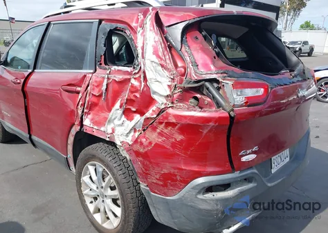 2016 Jeep Cherokee Limited from USA, damaged, VIN 1C4PJMDS5GW226671